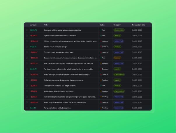 budgetbee transactions view